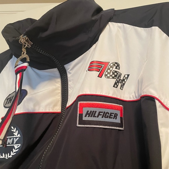 **RARE** Gigi Hadid x Tommy Hilfiger Speed Windbreaker Jacket size M - Picture 4 of 12